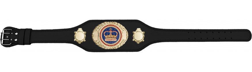 CHAMPIONSHIP BELT - BUD295/G/BLUGEM - AVAILABLE IN 4 COLOURS CHAMPIONSHIP BELT - BUD295/G/BLUGEM - AVAILABLE IN 4 COLOURS